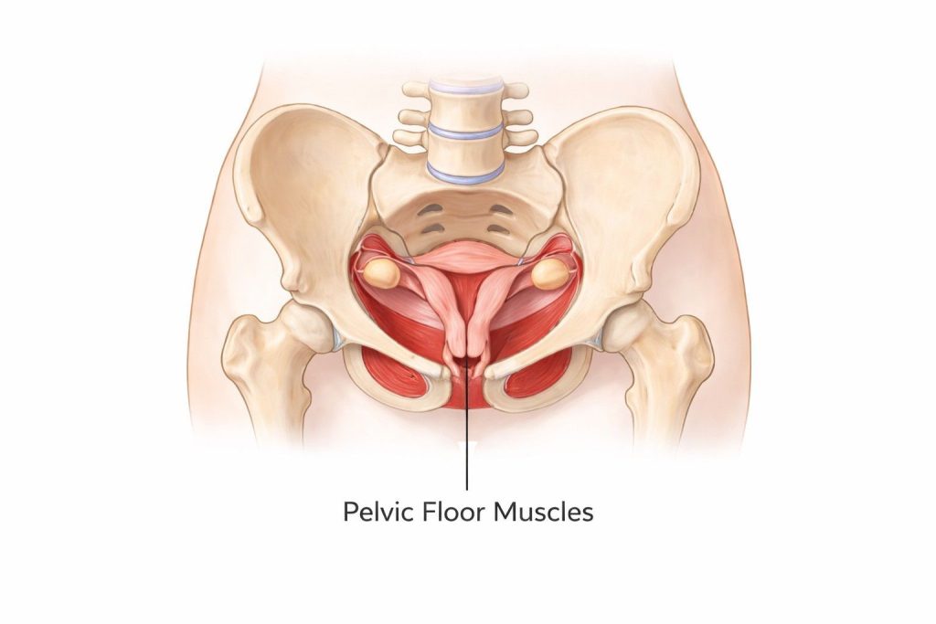 Female pelvic floor anatomy