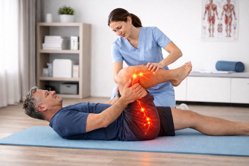 Physiotherapy exercises for sciatica pain