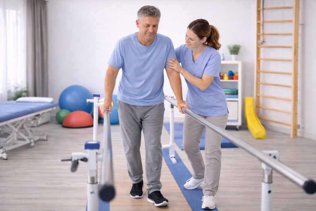 Physiotherapy exercises for stroke recovery