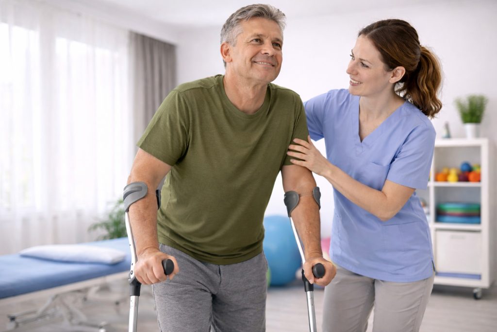 Stroke rehabilitation physiotherapy in Mian Channu